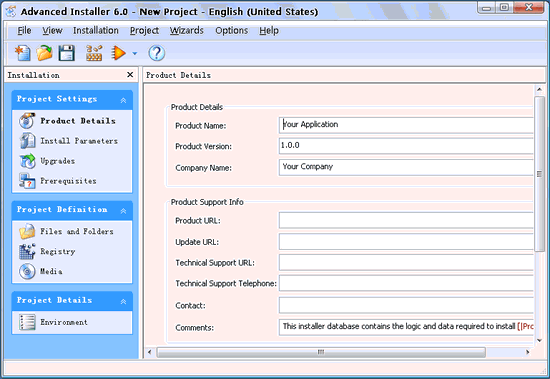 MSI安装包制作软件_Advanced Installer