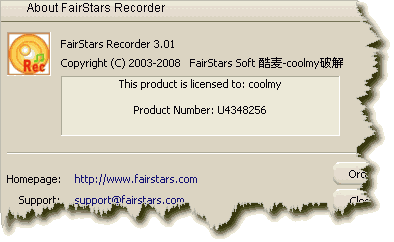 FairStars Recorder_英文录音软件