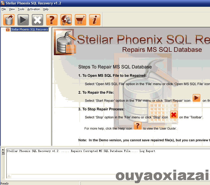 SQL数据库修复_Stellar Phoenix SQL Database Recovery