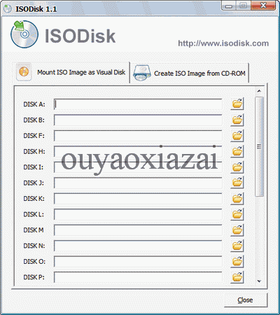 ISODisk V1.1 (ISO映像工具) 下载