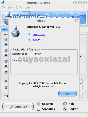 系统垃圾清理工具_Internet Cleaner