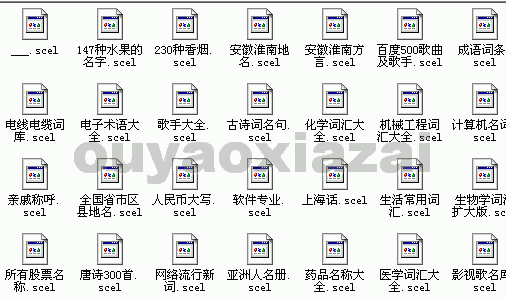 最新搜狗拼音输入法词库下载