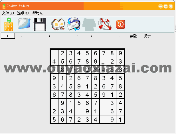 Sudoku填数字游戏-绿色汉化特别版