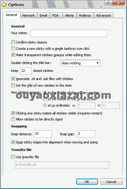 Stickies桌面便利贴 V9.0d 绿色软件站版