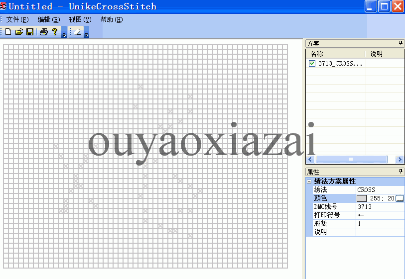 国外的十字绣图纸设计软件_UnikeCrossStitch