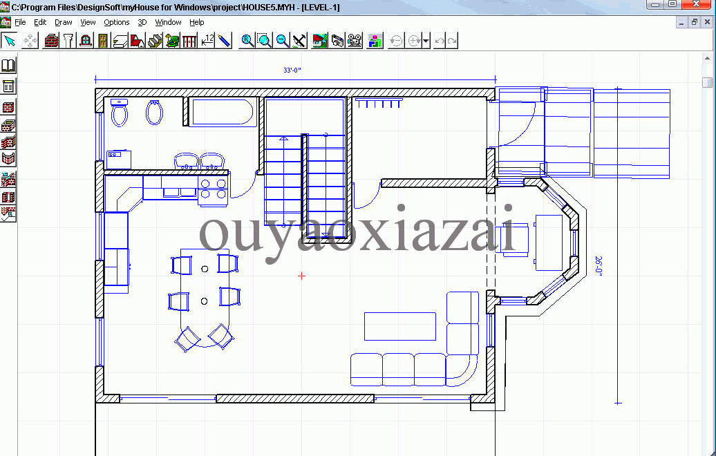 3D装修设计软件_DesignSoft myHouse