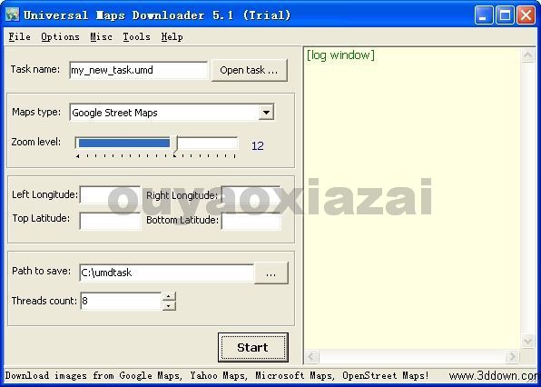 卫星地图下载工具_Universal Maps Downloader