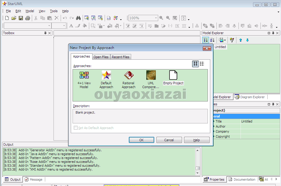 开源uml建模工具_StarUML