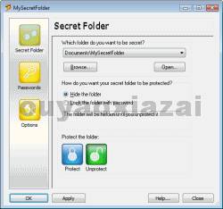 MySecretFolder_文件夹加密软件