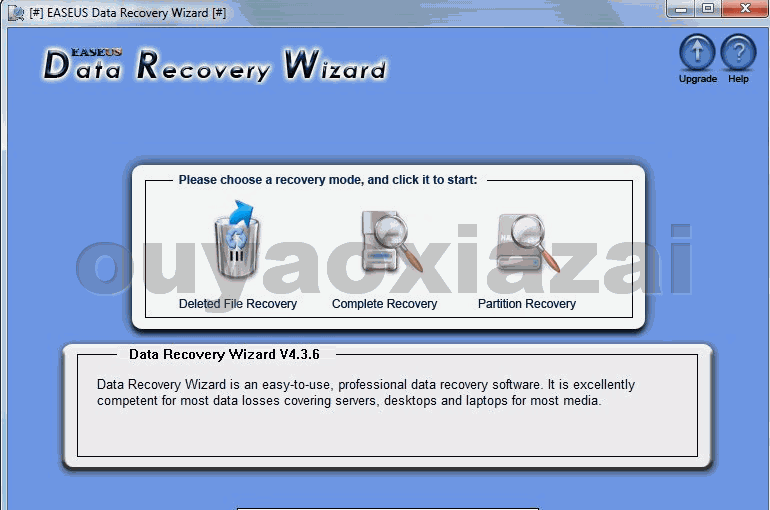 恢复从硬盘删除的文件_Data Recovery Wizard