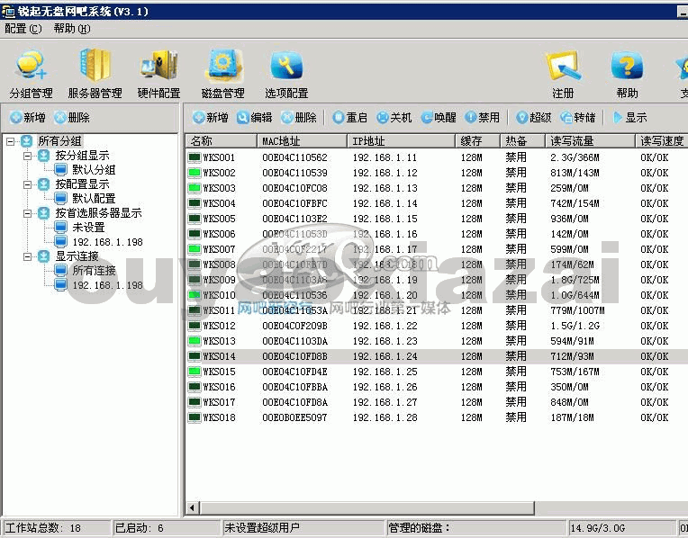 锐起无盘 V3.1 0262 完美稳定版下载