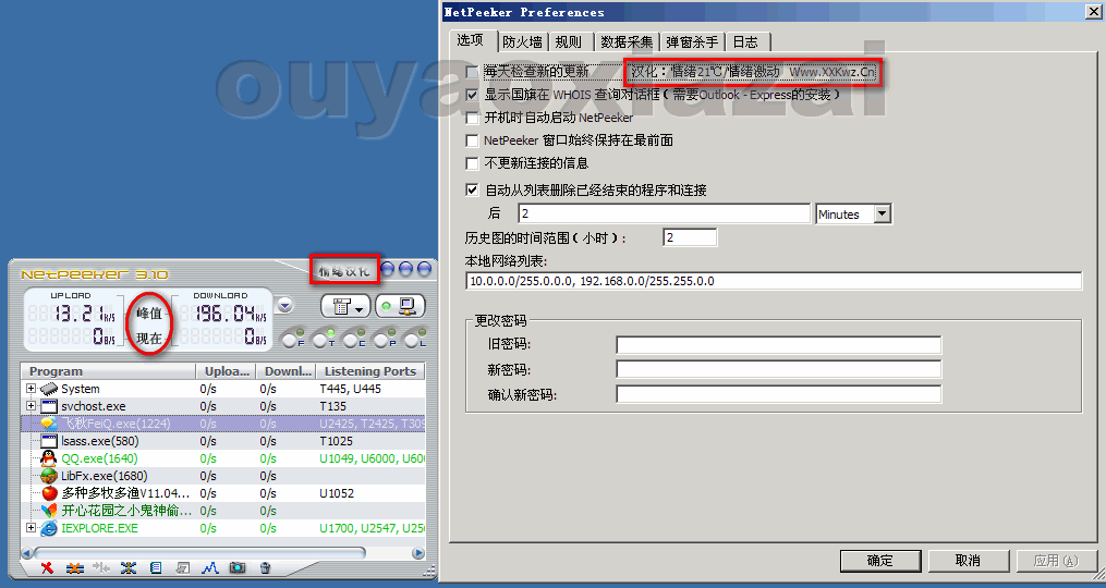 应用程序进程限速软件_netpeeker