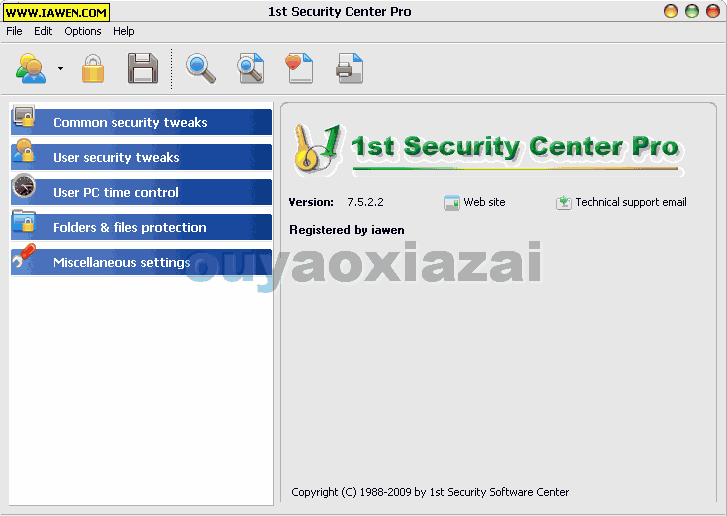 1st Security Center_系统安全软件