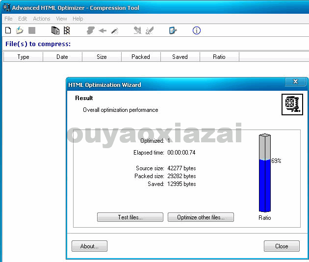 网页页面大小压缩减肥器_Advanced HTML Optimizer