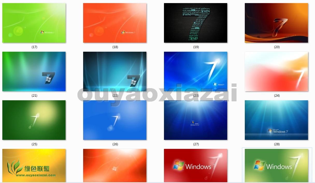 40张windows7桌面宽屏壁纸下载