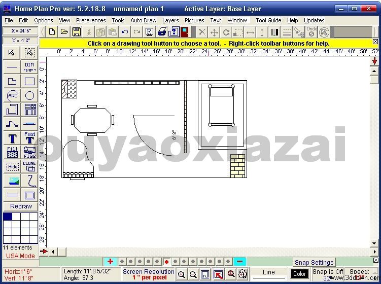 Home Plan_室内家装构造设计工具