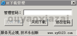 IE下载管理器 V1.2 绿色版