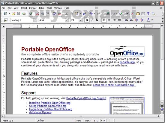OpenOffice.org V4.1.1 中文版