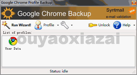 Google Chrome Backup_谷歌浏览器配置备份软件