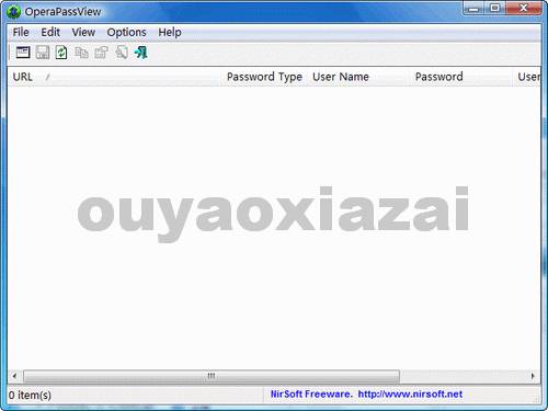 Opera浏览器密码查看器_OperaPassView