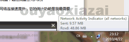 windows7流量监控软件_Network Activity Indicator