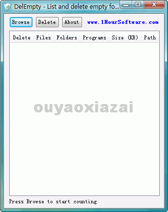 空文件、文件夹强制删除工具_DelEmpty