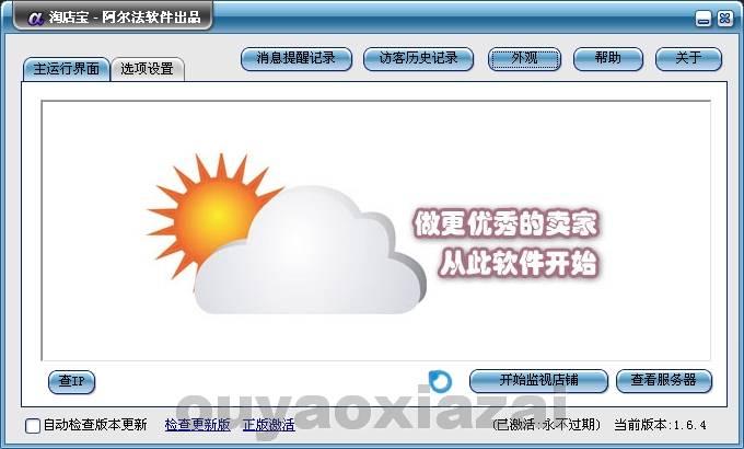 阿尔法淘店宝_淘宝店铺访客监视分析软件