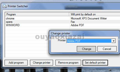 Automatic Printer Switcher_打印机自动切换程序