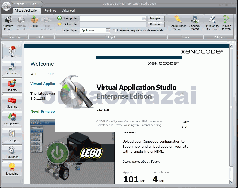 Xenocode Virtual Application Studio_单文件程序生成器