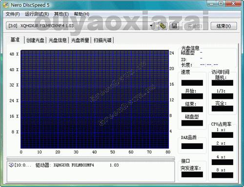 Nero DiscSpeed_光驱性能检测软件