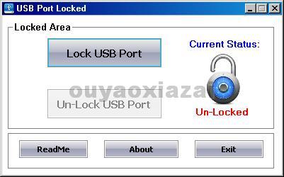 USB Port Locked_USB端口加锁工具