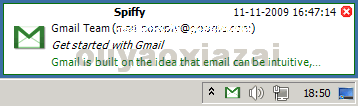 gmail新邮件提醒通知程序_Spiffy