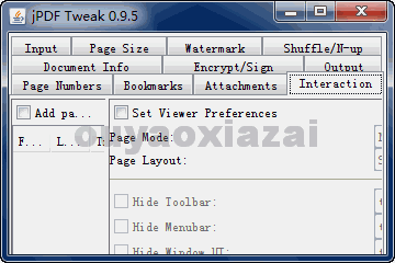 jPDF Tweak_开源的多功能PDF处理软件