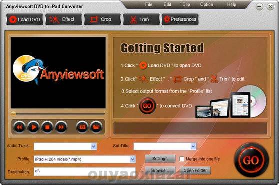iPad转换器_Anyviewsoft DVD to iPad Converter