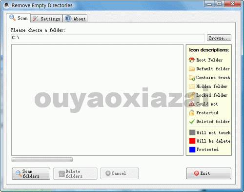 Remove Empty Directories_空白文件夹删除软件