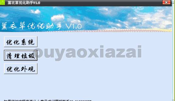 薰衣草系统优化助手 V1.1 绿色版