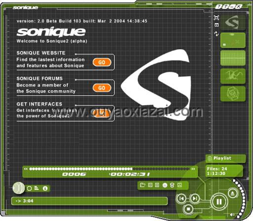 Sonique2_13年前的古董级播放器