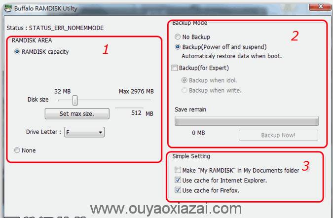 Buffalo Ramdisk_大内存专用、用内存虚拟硬盘