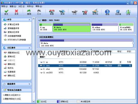 DiskTool分区助手_无损的磁盘分区管理软件