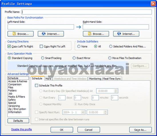 Super Flexible File Synchronizer