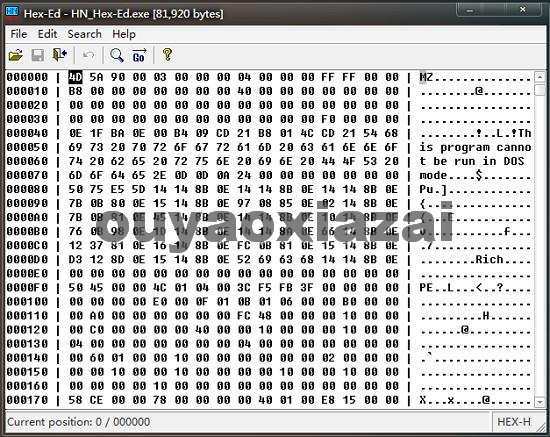 hex编辑器/16进制编辑器_HN_Hex-Ed