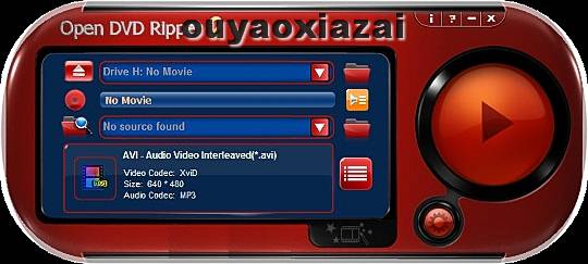 DVD电影抓取捕捉工具_Open DVD ripper