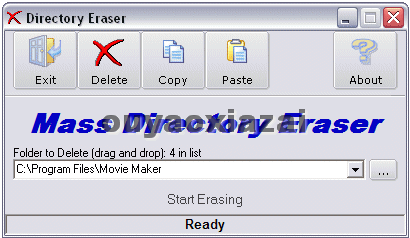 Directory Eraser_快速批量删除文件的工具