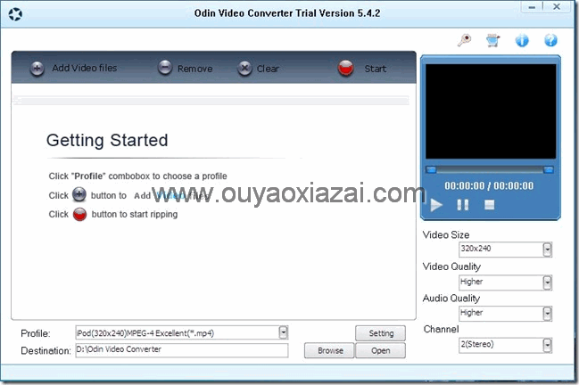 超级视频处理软件_Odin Video Converter