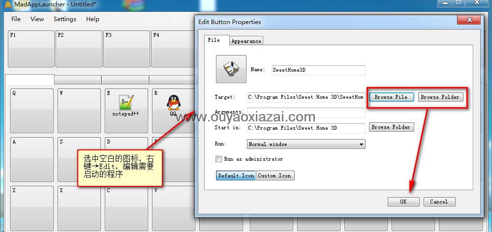 MadAppLauncher_快捷键菜单程序、快速启动常用程序