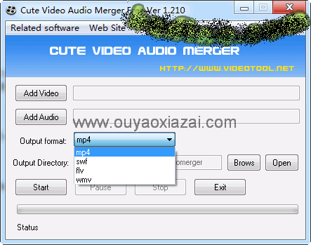 免费视频合并软件_Cute Video Audio Merger