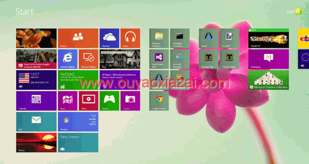 Windows8磁贴风格自定义设置工具_Stardock Decor8