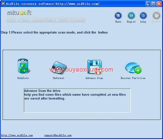 功能强大的数据恢复软件_Aidfile recovery