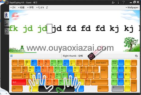 打字速度练习、打字练习软件_Rapid Typing Tutor