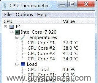 cpu温度监控工具_CPU Thermometer